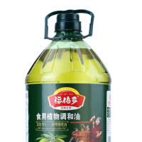 植物橄欖油5升/桶商超貨源清香型高溫壓榨食用調和油廠價一件代發