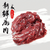 新鮮梅花鹿肉凍鹿肉 東北吉林特產 大塊鹿肉鮮鹿肉鹿場批發