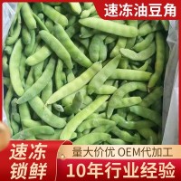 速凍油豆角批發(fā) 山東廠家供應速凍油豆角 冷凍蔬菜冷凍新鮮綠油豆