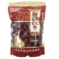 福麥村 新疆紅棗500g 整箱批發 500g*8包/箱