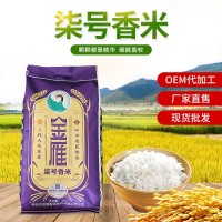 柒號香米10kg 廠家供應(yīng)金雁大米食品米飯自然清香軟糯香米